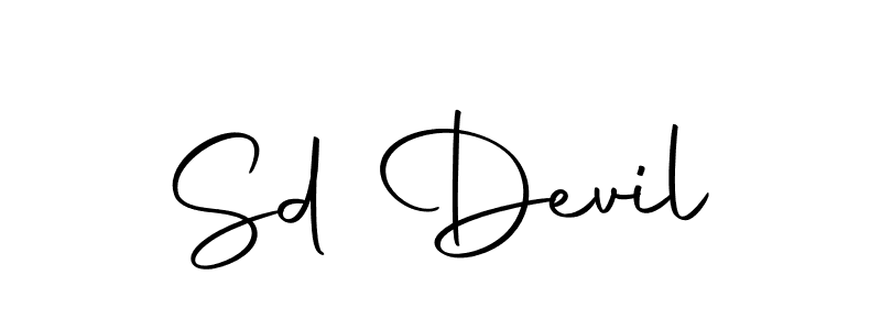 Make a beautiful signature design for name Sd Devil. With this signature (Autography-DOLnW) style, you can create a handwritten signature for free. Sd Devil signature style 10 images and pictures png