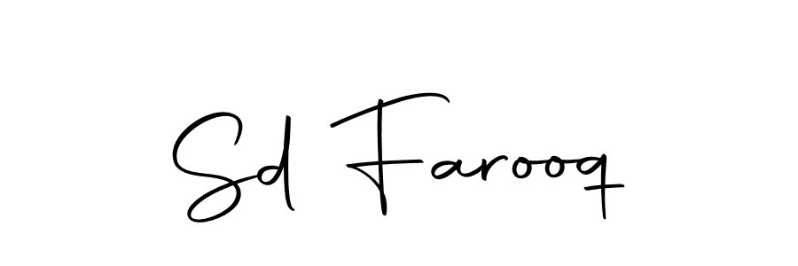 How to make Sd Farooq name signature. Use Autography-DOLnW style for creating short signs online. This is the latest handwritten sign. Sd Farooq signature style 10 images and pictures png