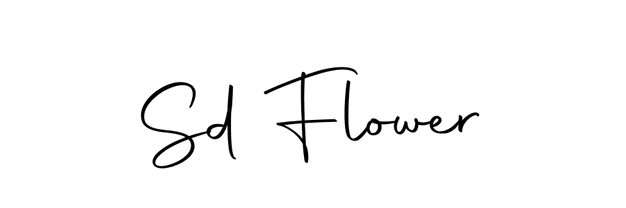 if you are searching for the best signature style for your name Sd Flower. so please give up your signature search. here we have designed multiple signature styles  using Autography-DOLnW. Sd Flower signature style 10 images and pictures png