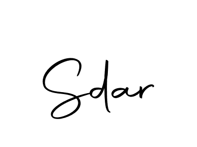 The best way (Autography-DOLnW) to make a short signature is to pick only two or three words in your name. The name Sdar include a total of six letters. For converting this name. Sdar signature style 10 images and pictures png