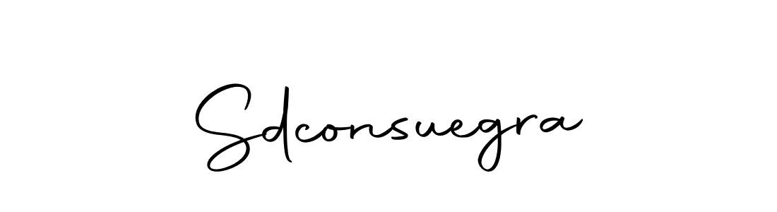 Design your own signature with our free online signature maker. With this signature software, you can create a handwritten (Autography-DOLnW) signature for name Sdconsuegra. Sdconsuegra signature style 10 images and pictures png