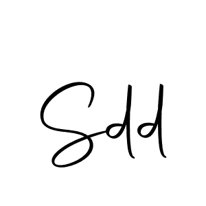 You should practise on your own different ways (Autography-DOLnW) to write your name (Sdd) in signature. don't let someone else do it for you. Sdd signature style 10 images and pictures png