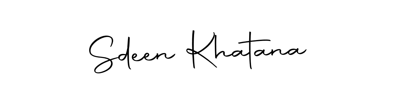 It looks lik you need a new signature style for name Sdeen Khatana. Design unique handwritten (Autography-DOLnW) signature with our free signature maker in just a few clicks. Sdeen Khatana signature style 10 images and pictures png