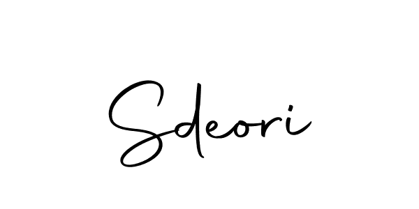 How to make Sdeori signature? Autography-DOLnW is a professional autograph style. Create handwritten signature for Sdeori name. Sdeori signature style 10 images and pictures png
