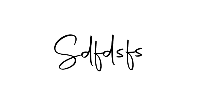 Use a signature maker to create a handwritten signature online. With this signature software, you can design (Autography-DOLnW) your own signature for name Sdfdsfs. Sdfdsfs signature style 10 images and pictures png