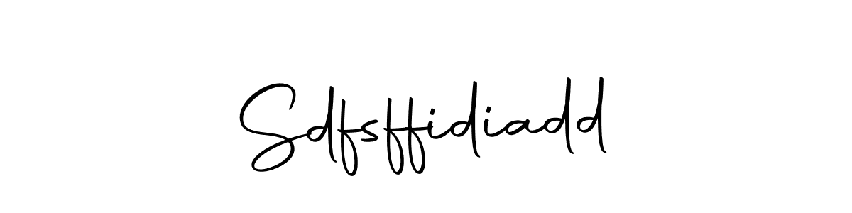 How to make Sdfsffidiadd signature? Autography-DOLnW is a professional autograph style. Create handwritten signature for Sdfsffidiadd name. Sdfsffidiadd signature style 10 images and pictures png