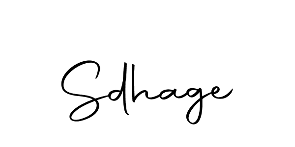 You should practise on your own different ways (Autography-DOLnW) to write your name (Sdhage) in signature. don't let someone else do it for you. Sdhage signature style 10 images and pictures png