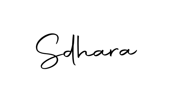 You should practise on your own different ways (Autography-DOLnW) to write your name (Sdhara) in signature. don't let someone else do it for you. Sdhara signature style 10 images and pictures png