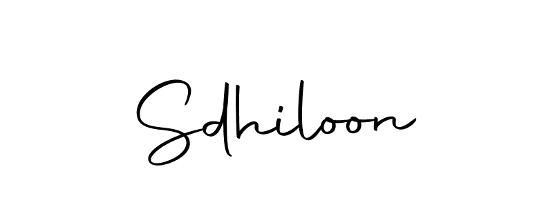 You can use this online signature creator to create a handwritten signature for the name Sdhiloon. This is the best online autograph maker. Sdhiloon signature style 10 images and pictures png