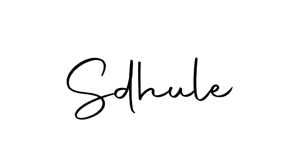 How to Draw Sdhule signature style? Autography-DOLnW is a latest design signature styles for name Sdhule. Sdhule signature style 10 images and pictures png