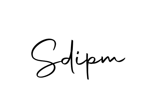 How to make Sdipm name signature. Use Autography-DOLnW style for creating short signs online. This is the latest handwritten sign. Sdipm signature style 10 images and pictures png