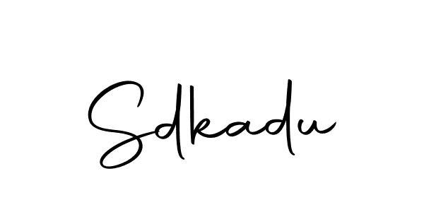 Similarly Autography-DOLnW is the best handwritten signature design. Signature creator online .You can use it as an online autograph creator for name Sdkadu. Sdkadu signature style 10 images and pictures png