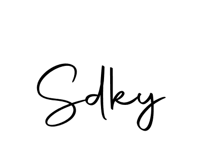 Also You can easily find your signature by using the search form. We will create Sdky name handwritten signature images for you free of cost using Autography-DOLnW sign style. Sdky signature style 10 images and pictures png