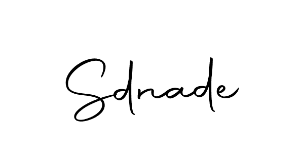 Similarly Autography-DOLnW is the best handwritten signature design. Signature creator online .You can use it as an online autograph creator for name Sdnade. Sdnade signature style 10 images and pictures png