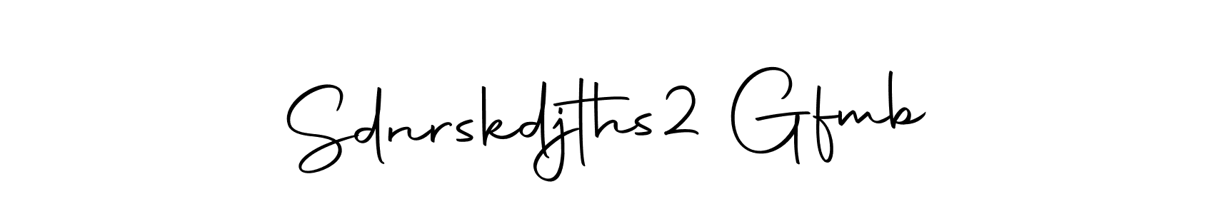 How to Draw Sdnrskdjths2 Gfmb signature style? Autography-DOLnW is a latest design signature styles for name Sdnrskdjths2 Gfmb. Sdnrskdjths2 Gfmb signature style 10 images and pictures png