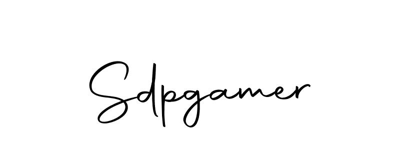 Also we have Sdpgamer name is the best signature style. Create professional handwritten signature collection using Autography-DOLnW autograph style. Sdpgamer signature style 10 images and pictures png