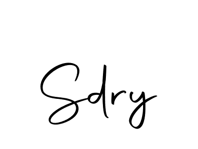 How to Draw Sdry signature style? Autography-DOLnW is a latest design signature styles for name Sdry. Sdry signature style 10 images and pictures png