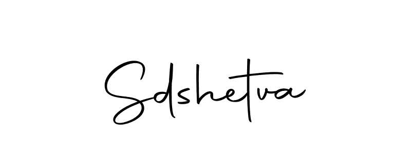 Use a signature maker to create a handwritten signature online. With this signature software, you can design (Autography-DOLnW) your own signature for name Sdshetva. Sdshetva signature style 10 images and pictures png