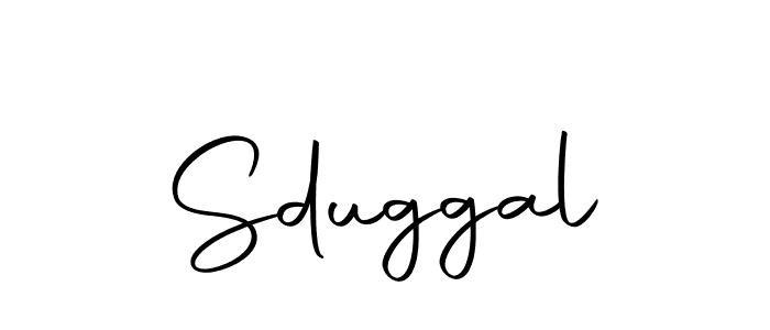 Make a beautiful signature design for name Sduggal. With this signature (Autography-DOLnW) style, you can create a handwritten signature for free. Sduggal signature style 10 images and pictures png