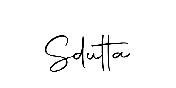 Make a beautiful signature design for name Sdutta. Use this online signature maker to create a handwritten signature for free. Sdutta signature style 10 images and pictures png