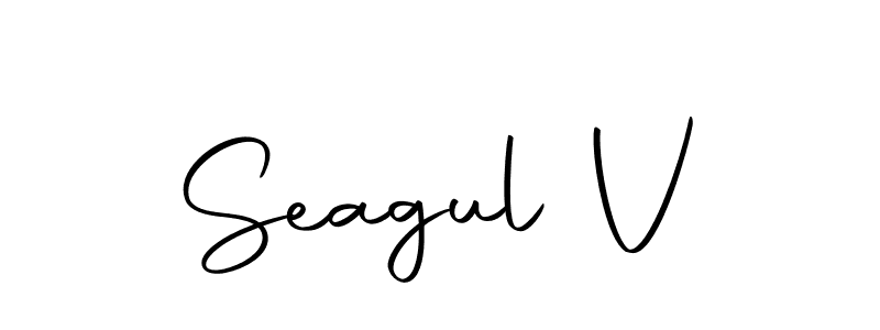 Design your own signature with our free online signature maker. With this signature software, you can create a handwritten (Autography-DOLnW) signature for name Seagul V. Seagul V signature style 10 images and pictures png