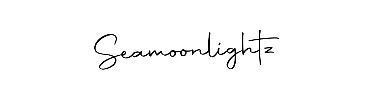 Create a beautiful signature design for name Seamoonlightz. With this signature (Autography-DOLnW) fonts, you can make a handwritten signature for free. Seamoonlightz signature style 10 images and pictures png