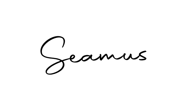 Design your own signature with our free online signature maker. With this signature software, you can create a handwritten (Autography-DOLnW) signature for name Seamus. Seamus signature style 10 images and pictures png