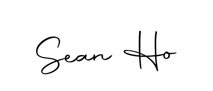 Sean Ho stylish signature style. Best Handwritten Sign (Autography-DOLnW) for my name. Handwritten Signature Collection Ideas for my name Sean Ho. Sean Ho signature style 10 images and pictures png