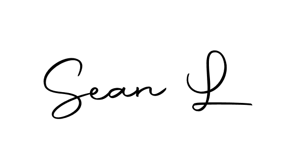 How to make Sean L name signature. Use Autography-DOLnW style for creating short signs online. This is the latest handwritten sign. Sean L signature style 10 images and pictures png