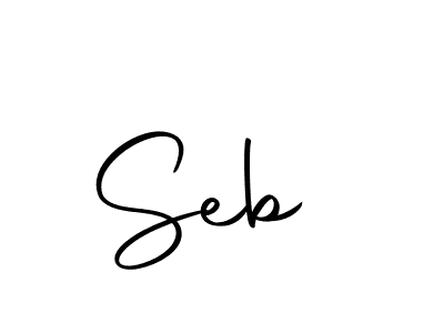 You should practise on your own different ways (Autography-DOLnW) to write your name (Seb ) in signature. don't let someone else do it for you. Seb  signature style 10 images and pictures png