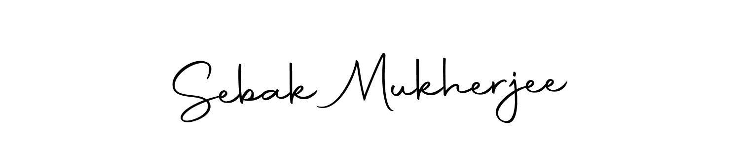 Use a signature maker to create a handwritten signature online. With this signature software, you can design (Autography-DOLnW) your own signature for name Sebak Mukherjee. Sebak Mukherjee signature style 10 images and pictures png