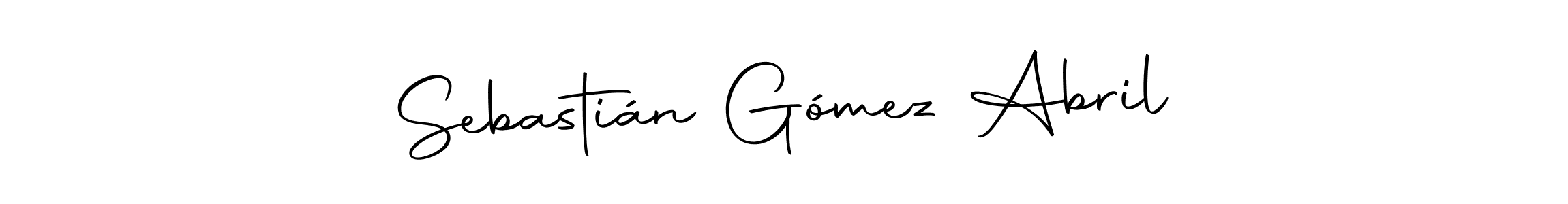 Autography-DOLnW is a professional signature style that is perfect for those who want to add a touch of class to their signature. It is also a great choice for those who want to make their signature more unique. Get Sebastián Gómez Abril name to fancy signature for free. Sebastián Gómez Abril signature style 10 images and pictures png