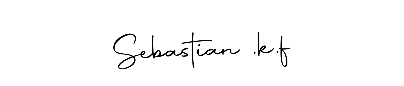 How to make Sebastian .k.f name signature. Use Autography-DOLnW style for creating short signs online. This is the latest handwritten sign. Sebastian .k.f signature style 10 images and pictures png