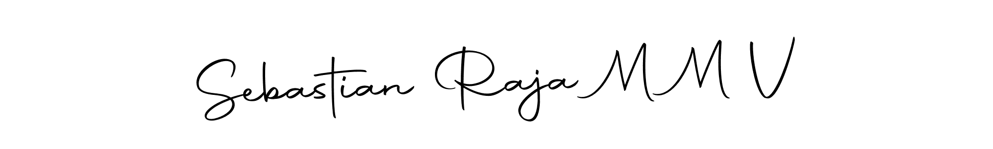 The best way (Autography-DOLnW) to make a short signature is to pick only two or three words in your name. The name Sebastian Raja M M V include a total of six letters. For converting this name. Sebastian Raja M M V signature style 10 images and pictures png