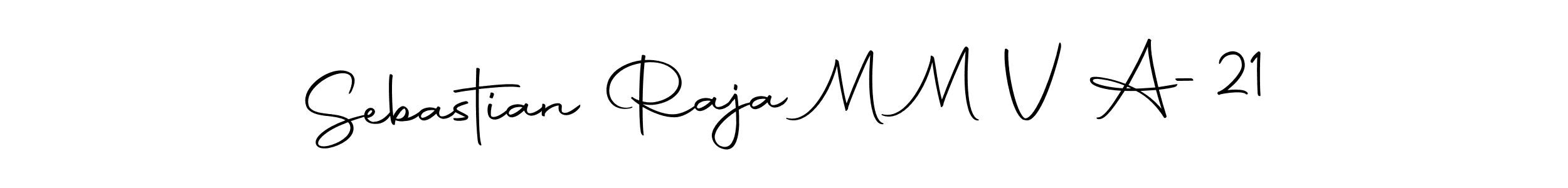 How to Draw Sebastian Raja M M V A-21 signature style? Autography-DOLnW is a latest design signature styles for name Sebastian Raja M M V A-21. Sebastian Raja M M V A-21 signature style 10 images and pictures png