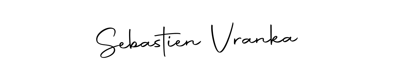 This is the best signature style for the Sebastien Vranka name. Also you like these signature font (Autography-DOLnW). Mix name signature. Sebastien Vranka signature style 10 images and pictures png