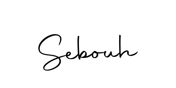 Design your own signature with our free online signature maker. With this signature software, you can create a handwritten (Autography-DOLnW) signature for name Sebouh. Sebouh signature style 10 images and pictures png