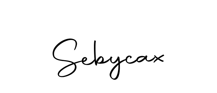 How to make Sebycax signature? Autography-DOLnW is a professional autograph style. Create handwritten signature for Sebycax name. Sebycax signature style 10 images and pictures png