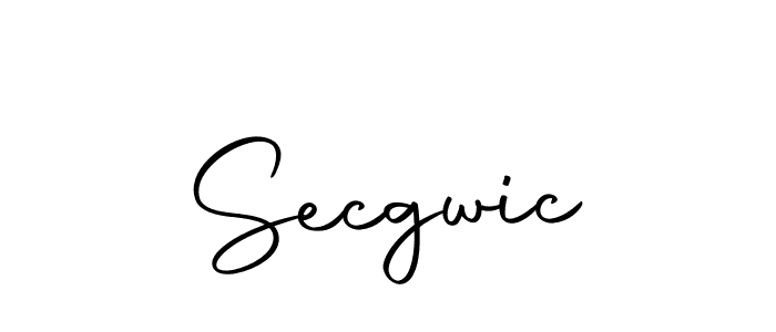 It looks lik you need a new signature style for name Secgwic. Design unique handwritten (Autography-DOLnW) signature with our free signature maker in just a few clicks. Secgwic signature style 10 images and pictures png