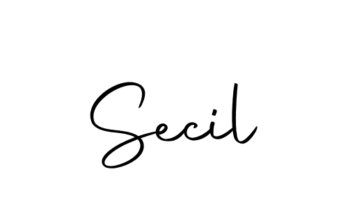 Make a beautiful signature design for name Secil. Use this online signature maker to create a handwritten signature for free. Secil signature style 10 images and pictures png