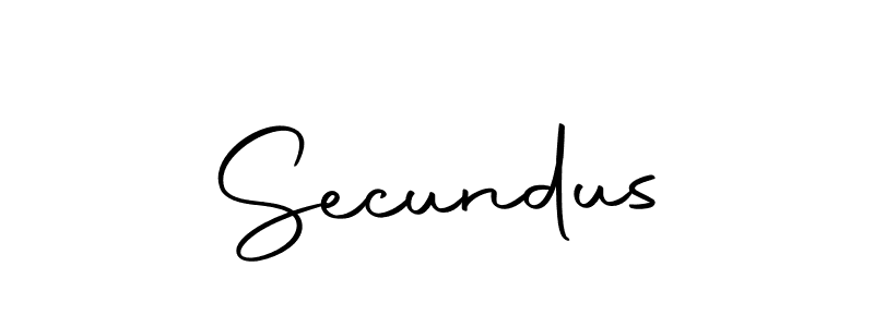 How to make Secundus name signature. Use Autography-DOLnW style for creating short signs online. This is the latest handwritten sign. Secundus signature style 10 images and pictures png