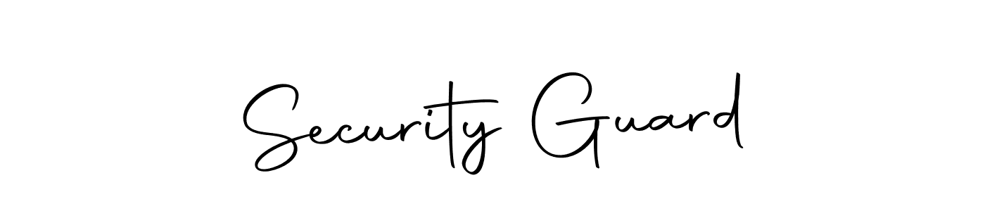 This is the best signature style for the Security Guard name. Also you like these signature font (Autography-DOLnW). Mix name signature. Security Guard signature style 10 images and pictures png