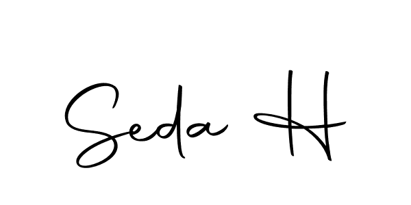 It looks lik you need a new signature style for name Seda H. Design unique handwritten (Autography-DOLnW) signature with our free signature maker in just a few clicks. Seda H signature style 10 images and pictures png