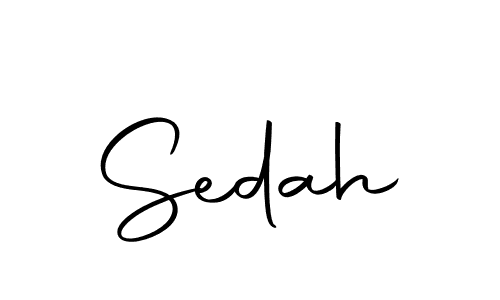 Make a beautiful signature design for name Sedah. With this signature (Autography-DOLnW) style, you can create a handwritten signature for free. Sedah signature style 10 images and pictures png