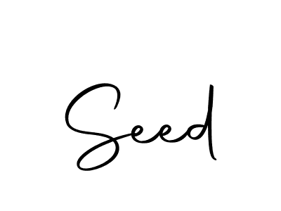 Seed stylish signature style. Best Handwritten Sign (Autography-DOLnW) for my name. Handwritten Signature Collection Ideas for my name Seed. Seed signature style 10 images and pictures png