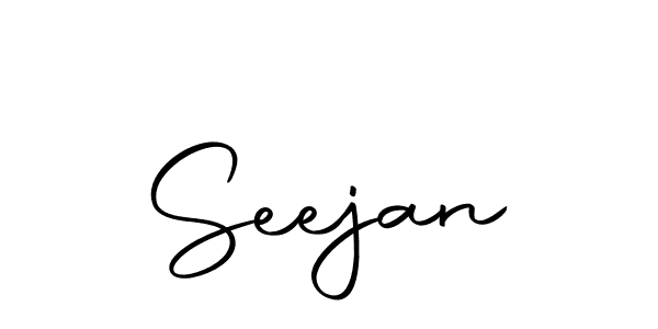 Here are the top 10 professional signature styles for the name Seejan. These are the best autograph styles you can use for your name. Seejan signature style 10 images and pictures png