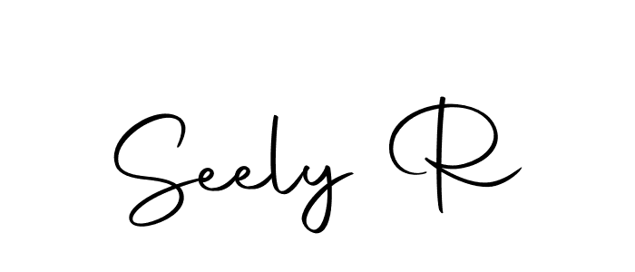 The best way (Autography-DOLnW) to make a short signature is to pick only two or three words in your name. The name Seely R include a total of six letters. For converting this name. Seely R signature style 10 images and pictures png
