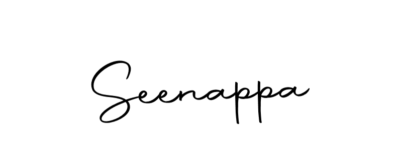 Make a beautiful signature design for name Seenappa. With this signature (Autography-DOLnW) style, you can create a handwritten signature for free. Seenappa signature style 10 images and pictures png