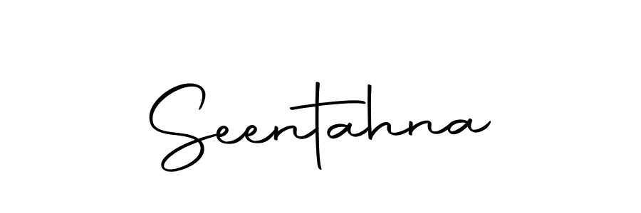 How to make Seentahna signature? Autography-DOLnW is a professional autograph style. Create handwritten signature for Seentahna name. Seentahna signature style 10 images and pictures png