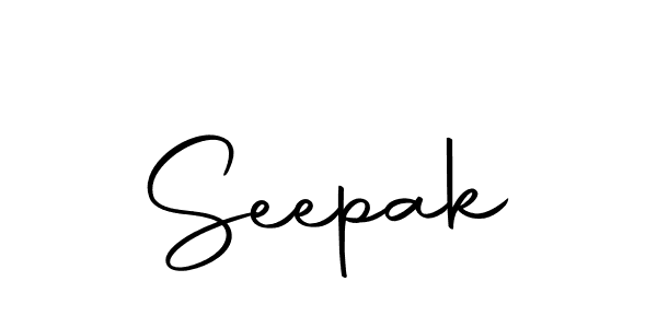 Make a beautiful signature design for name Seepak. With this signature (Autography-DOLnW) style, you can create a handwritten signature for free. Seepak signature style 10 images and pictures png
